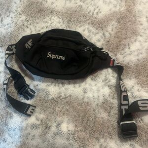 Supreme Black Fannypack